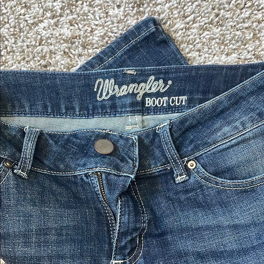 Wrangler Women's Blue Boot Cut Jeans